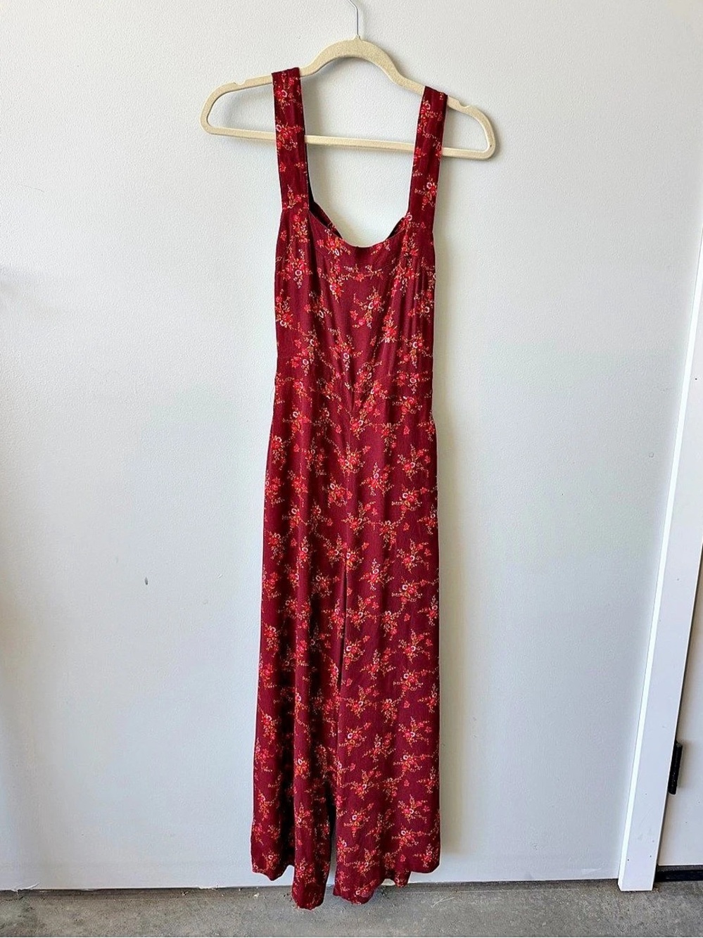 Madewell Floral Jumpsuit